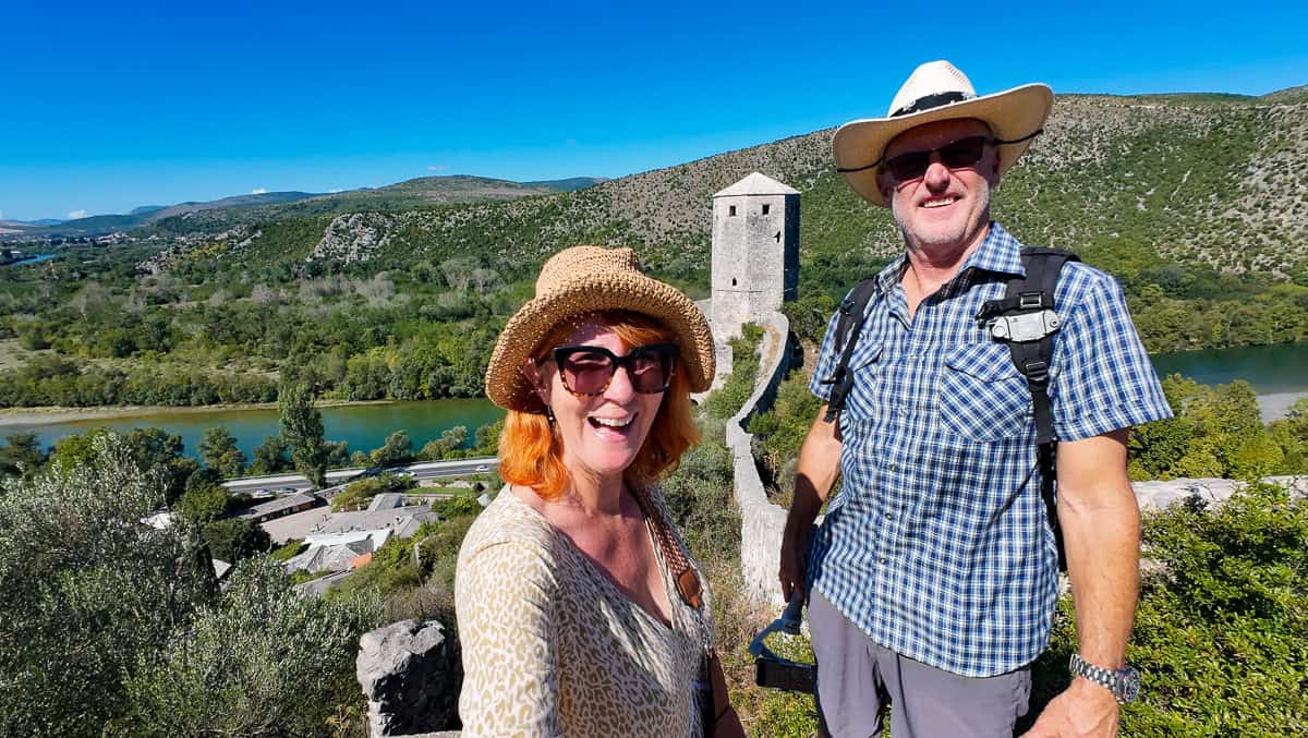 Pocitelj Couple at Pocitelj, Bosnia